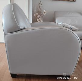 poltrona pelle