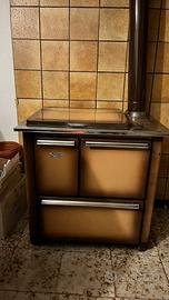 Stufa a legna marca Zadra