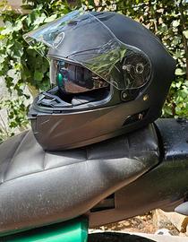 Casco Moto integrale BHR Nero Opaco (Taglia M)