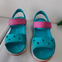 sandali bambina crocs