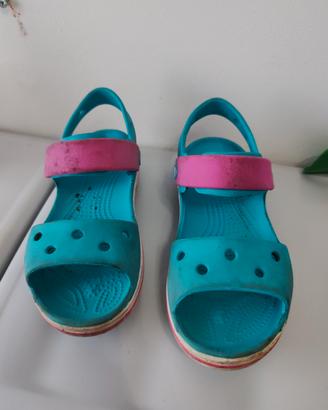 sandali bambina crocs