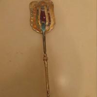 Pinza per dolci antica silver plated 