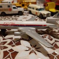 Aeroplanino in metallo DC10 made in england