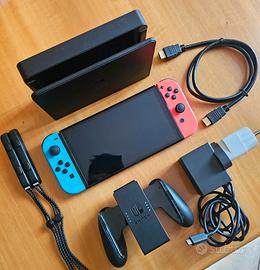 Nintendo Switch Oled + Mario kart