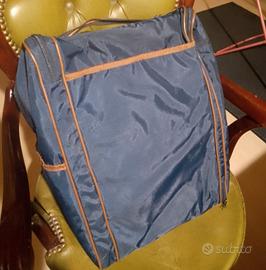 Borsa da viaggio, spaziosa, + 2 borsette. 