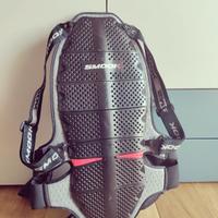 paraschiena moto donna Smook