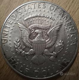 Moneta Argento LIBERTY IN GOD WE TRUST, 1964, HALF