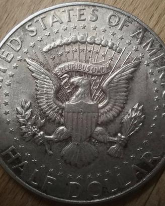 Moneta Argento LIBERTY IN GOD WE TRUST, 1964, HALF