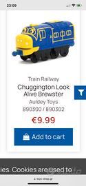 Chuggington treno Brewster