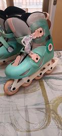 Pattini a rotelle con accessori
