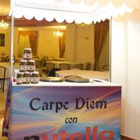 carrello crepes / food smontabile 
