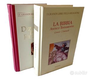 2 LIBRI DIZIONARIO DELLE RELIGION + LA BIBBIA