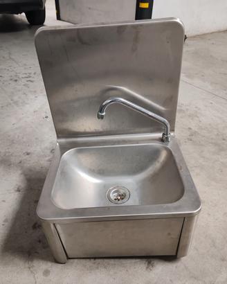 Lavamani da muro inox