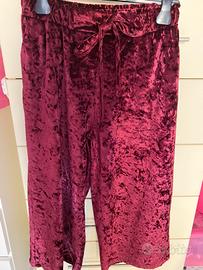 Pantalone a gamba ampia