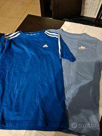 T-shirt Nike e adidas 11-12 anni