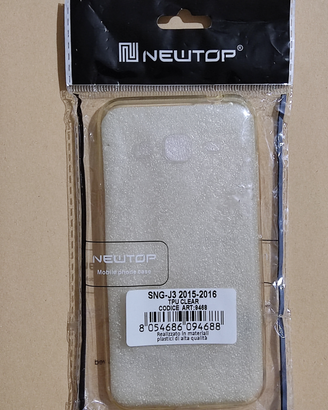 Cover trasparente Samsung Galaxy SNG-J3 2015-2016