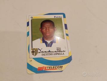 Scheda telefonica vintage Parma calcio 