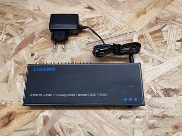 Ligawo 6518770 – HDMI Audio Extractor 7.1 DAC