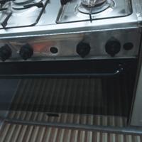 cucina 5 fuochi Bompani 