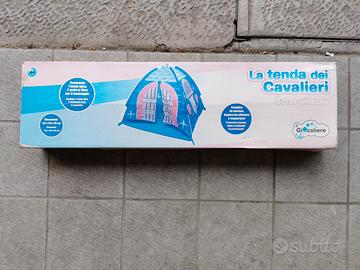 Tenda montabile rosa per bambini 