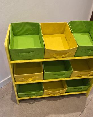 Scaffale per cameretta