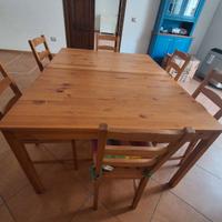 1 Tavolo IKEA Jokkmokk + 2 Sedie