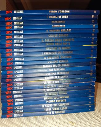 Fumetti Tex Collezione Speciale da 1 a 25