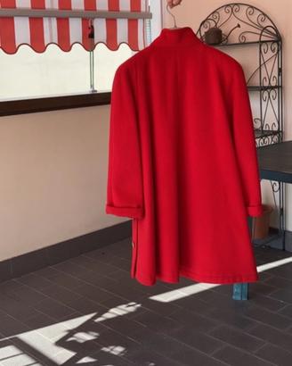 Cappotto donna rosso
