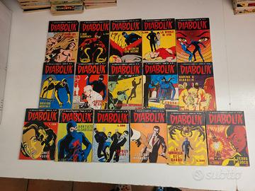 Diabolik, 32 fumetti d’epoca – Anno IX e Anno X
