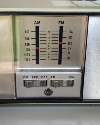 Radio Sveglia CGE Vintage
