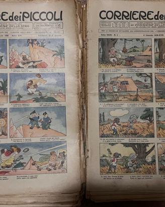 Corriere dei piccoli 1936 e 1939