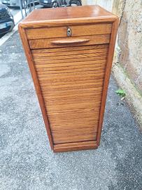 Schedario Serranda stile Deco anni 50