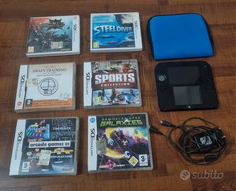 Nintendo 2DS + Accessori + 6 Giochi