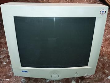 MONITOR CRT AOC LG 15 17 POLLICI FUNZIONANTI OK