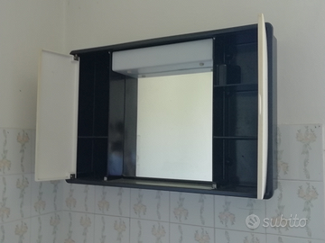 Mobile specchio bagno vintage