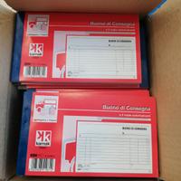 Buono di consegna a 2 copie autoricalcanti