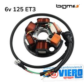 Statore BGM PRO Accensione 6v 3+3 Fili Vespa 125 E