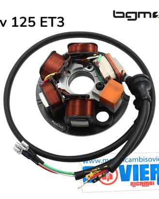Statore BGM PRO Accensione 6v 3+3 Fili Vespa 125 E