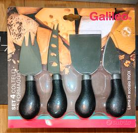 Set 4 Coltelli da Formaggio Galileo - Nuovo
