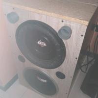 Subwoofer FATTO IN CASA + AMPLIFICATORE CAR 3000W