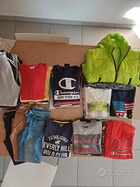 Stock abbigliamento bambino 7 anni
