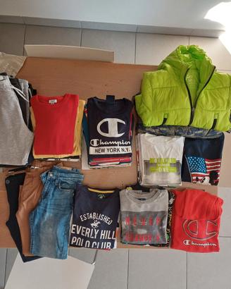 Stock abbigliamento bambino 7 anni