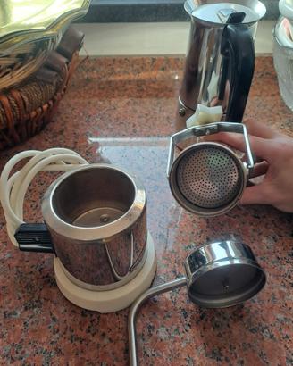 Caffettiera elettrica vintage 2 tazze