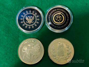 John Wick monete repliche set film .