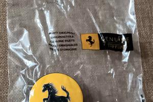 Coprimozzo Originale Ferrari Giallo A incastro NEW