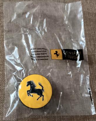 Coprimozzo Originale Ferrari Giallo A incastro NEW