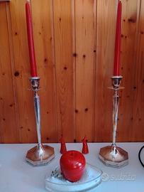 CANDELABRI ARGENTO