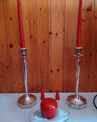 CANDELABRI ARGENTO