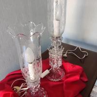 Lampada da tavolo in cristallo Baccarat 