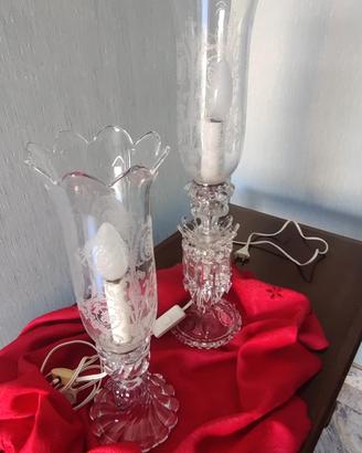 Lampada da tavolo in cristallo Baccarat 